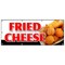 Signmission FRIED CHEESE BANNER SIGN french poutine melted cheddar bacon ranch B-96 Fried Cheese - alternate 1